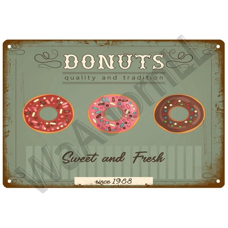 Retro DINER Plåtskylt Poster Vintage Väggposters Metallskylt Dekorativ Väggplatta Köksskylt Metall Vintage Dekor Tillbehör