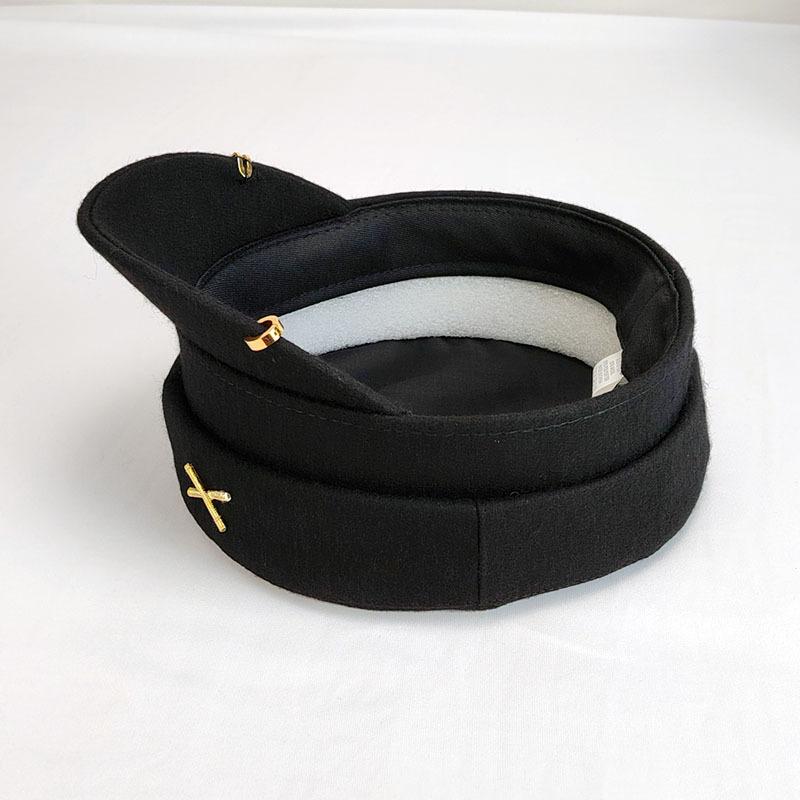 Cercei de Marcă de Designer, Căciuli Woolen Newsboy pentru Femei, Pălărie Militară cu Litere RB, Șapcă cu Vârf Plat, Șepci Casual Gorras cu Vizor, Pălării Bleumarin