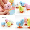 Fluffy Wind-up Chicken Dance Clockwork Plush Kids Toy