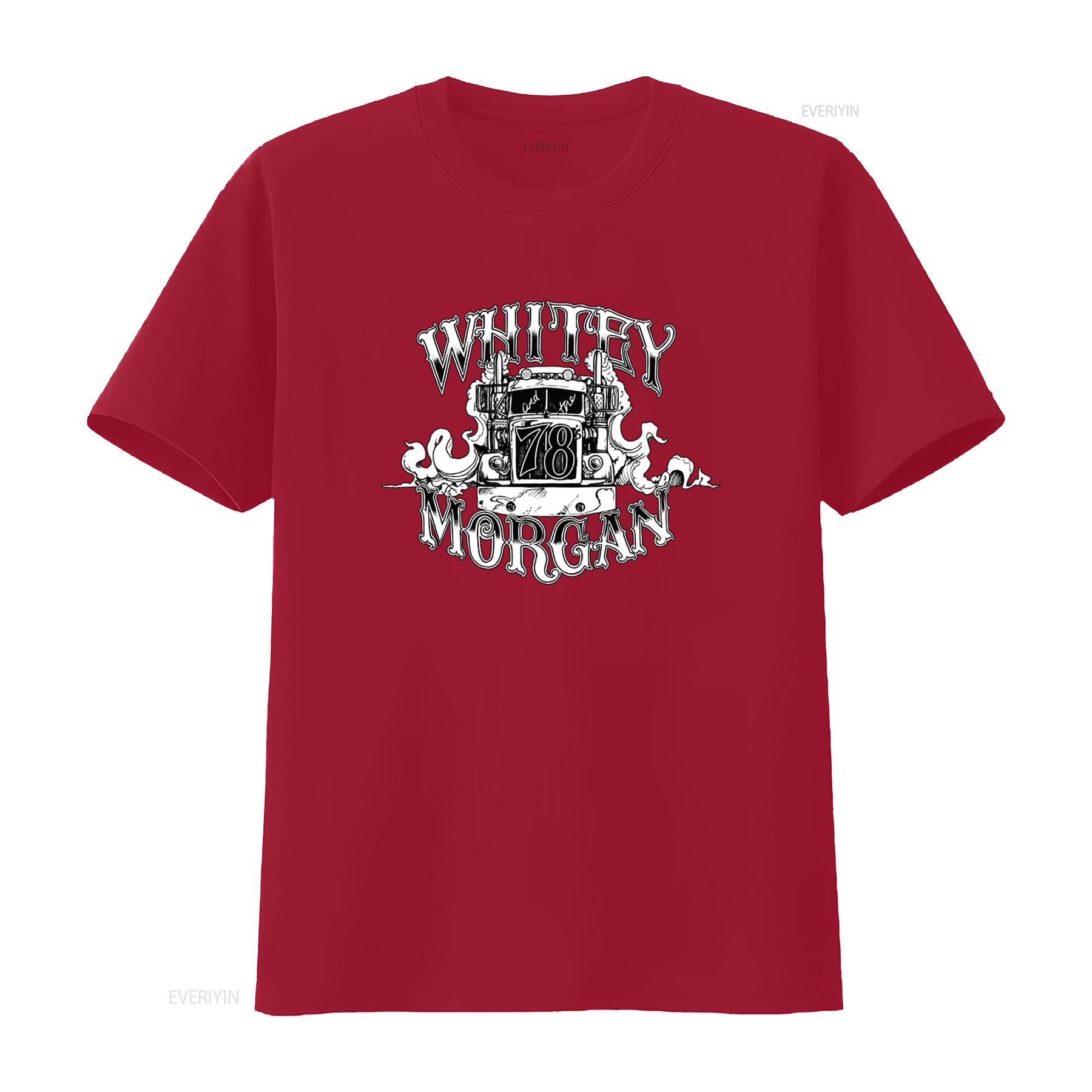 Whitey Morgan And The 78s Black T Shirt All Sizes Available Long Or s vintage Washed Breathable Unisex designer clothes S