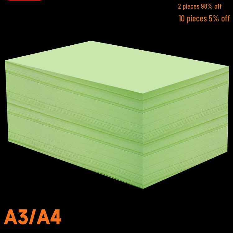 Light Green A4/A5/A3 Printing & Copy Paper, 70g/80g, Colored Paper