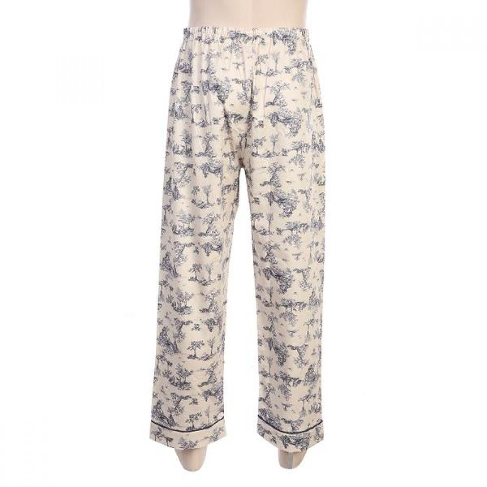 Barbara Men S 100  Cotton Print pajamaS Amp4609b