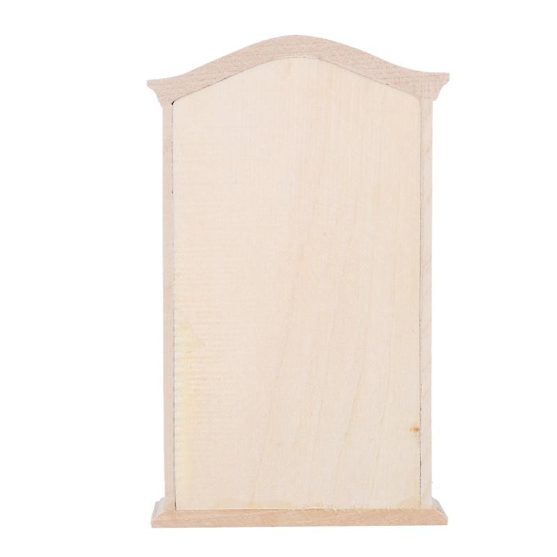 1:12 Doll House Wooden Bookshelf Model For Dolls DIY Dollhouse Furniture AccessoryBookshelf