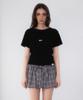 ROSEFRANTZ Soft Punching Lace T-Shirt [Black]