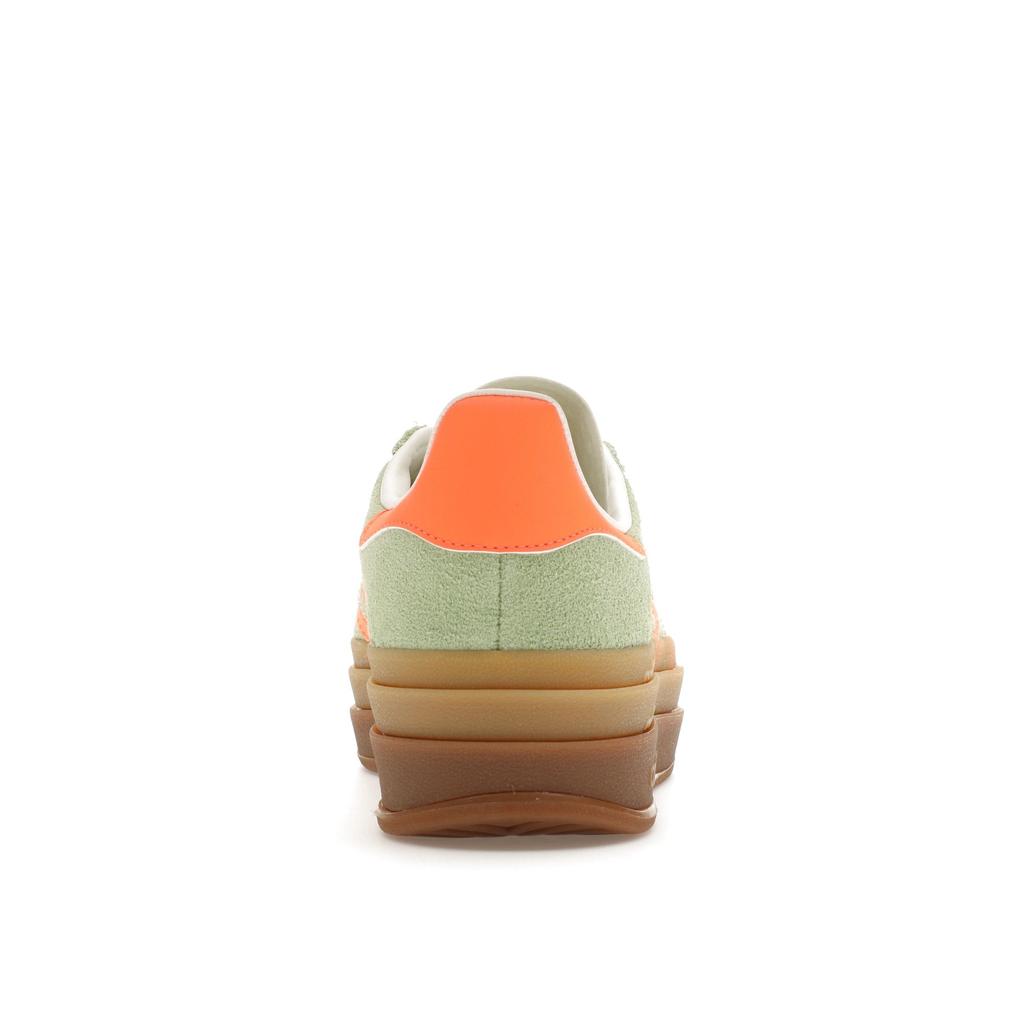 Adidas Gazelle Bold Green Spark Screaming Orange Women Sneakers Semi-Green-Spark Core-White IH7495