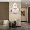 2025 New Model Living Room Digital Wall Clock Nordic Restaurant Clock Luxury Background Wall Mute Quartz Clock Home Decor Items
