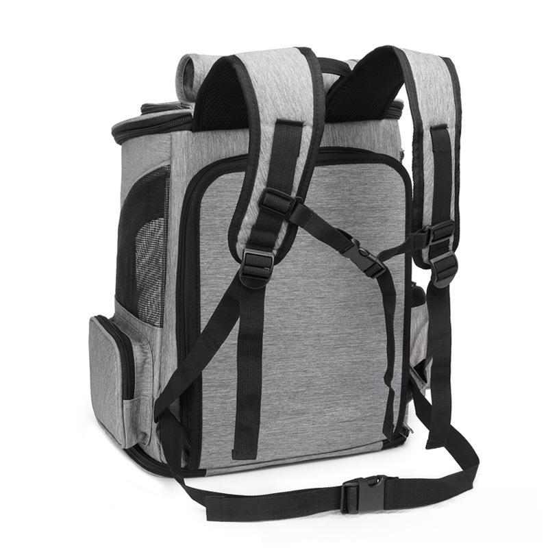 Large-Capacity Foldable Pet Backpack Breathable for Cats and Dogs, Suitable for Outdoor Use