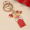 Wealth Key Ring Accessory Chinese Style Key Lucky Pendant Lion Dance Keychain  Women/Men
