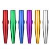6 stk aluminiumslegering Kazoo musikkinstrument for barn, voksen nybegynner