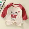 Vêtements pour enfants Garçons Filles T-shirt Vêtements pour enfants Dessus de dessin animé Manches longues Vêtements pour bébé Automne Hiver Coton Imprimé Sweat-shirt