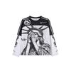 FlowStreet The New Men's Long-sleeved T-shirt Casual Fashionable and Comfortable with 3D Pattern Printing