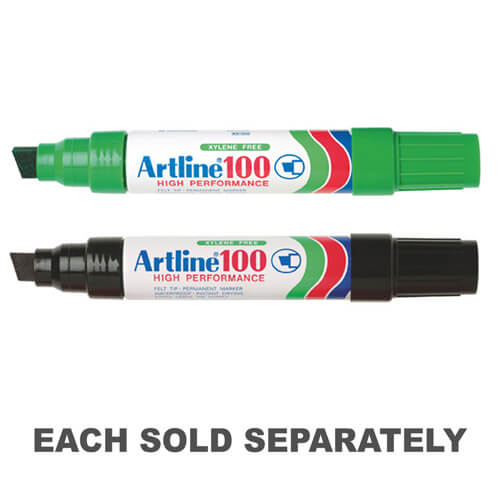 Artline Permanentmarker mit breiter Spitze (Schachtel mit 6 Stück)