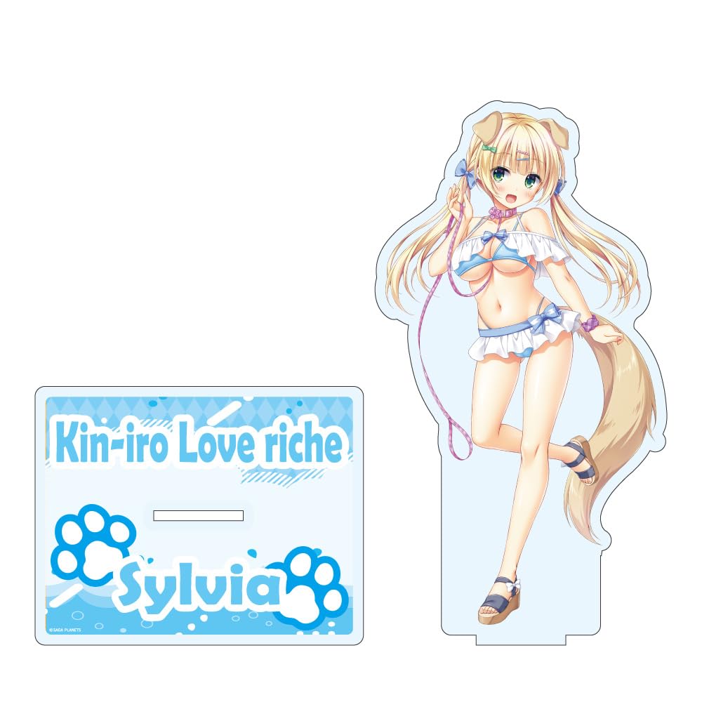 Loveriche Silvia Le Cruz Crown Soltilege Sisua Original Large Acrylic Stand Dog Version Kin'iro