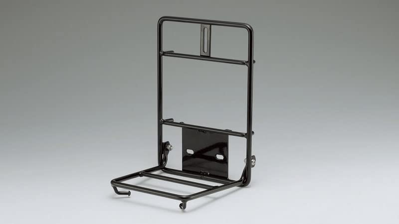 Kijima Bike Parts Front Carrier Over Steel Foldable Stop Universal Black 3-Point 210-2764