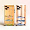 Three Color Striped Fish Phone Case Silicone Soft For IPhone 17 16 15 14 13 12 11 X XR Plus Pro Max Plus