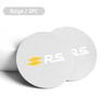 Car Anti-slip Water Cup Heat Insulation Mat Suede Decor Coaster For Renault RS Koleos Captur Twingo Kadjar Megane Clio Scenic S555