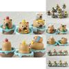 Pvc Capybara Figures For Office And Vehicle Display Nontip Design
