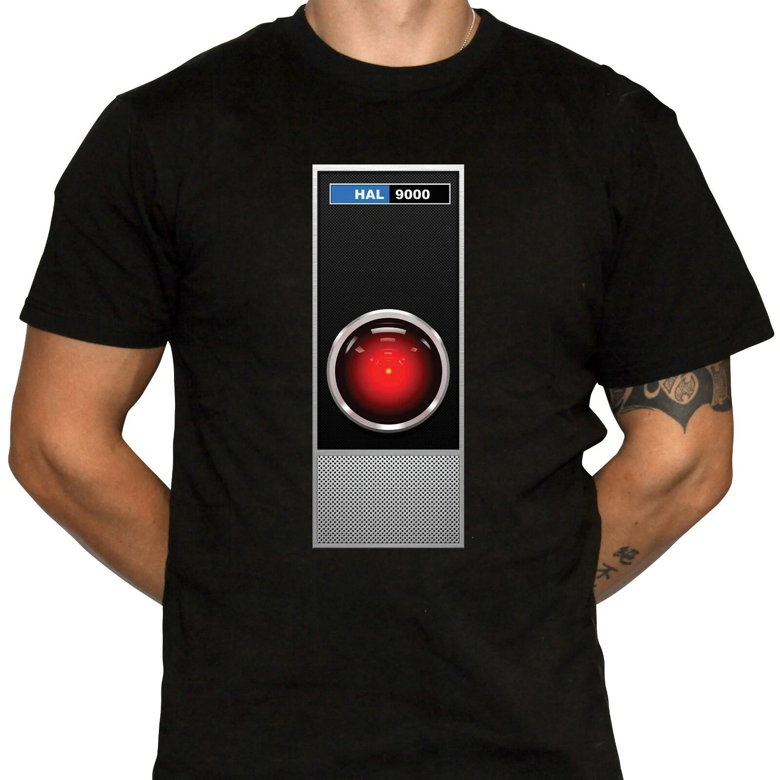 HAL 9000 T-Shirt - 2001: A Space Odyssey Fanart Illustration - 100% Cotton Shirt XXL