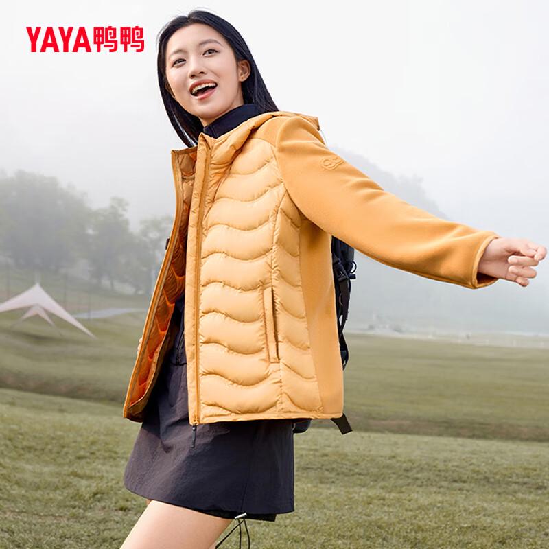 YAYA Women s Hooded Lightweight Down Jacket XL