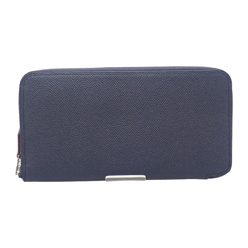 HERMES   Purse Navy/Blue Indigo Epsom/silk Women