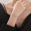 New Double Love Bracelet Ins Style Niche Design Light Luxury Jewelry Gifts for Girlfriends and Girlfriends