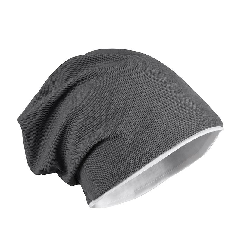 New Men's and Women's Autumn and Winter Pile Hats Korean Style Japanese Style Cotton Cold Hat Confinement Headband Pullover Hat