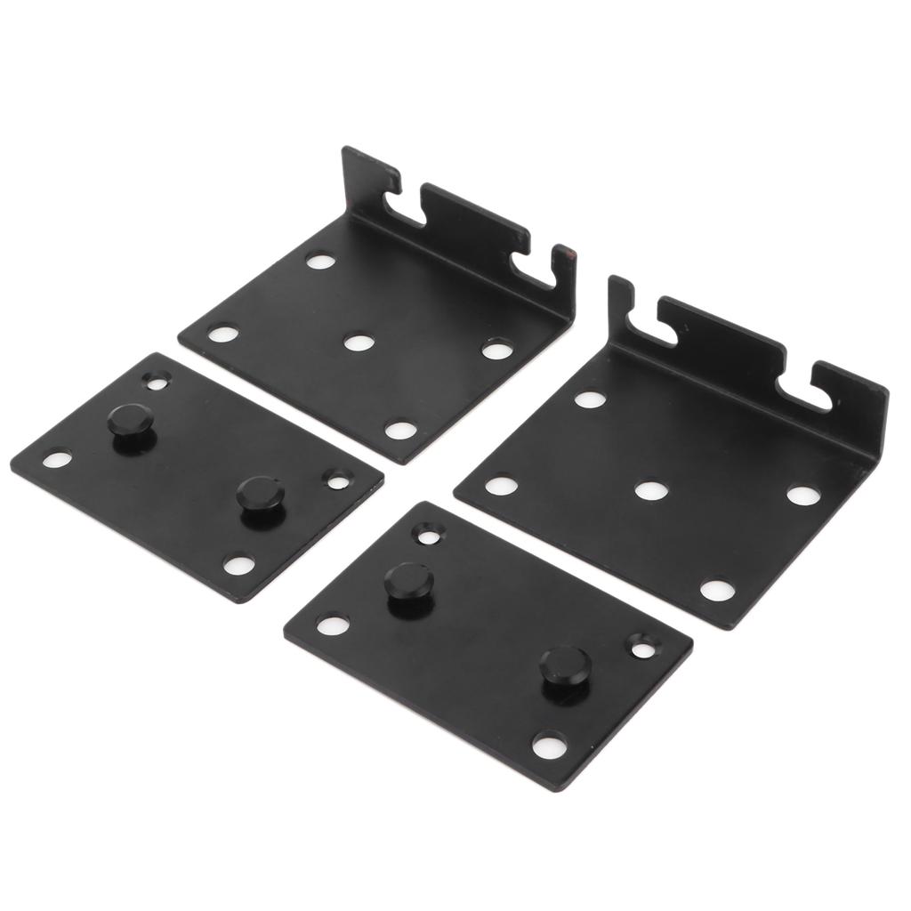 Bed Rail Hinge Bracket Iron Furniture Hardware Connector Fittings for Headboards FootBoard