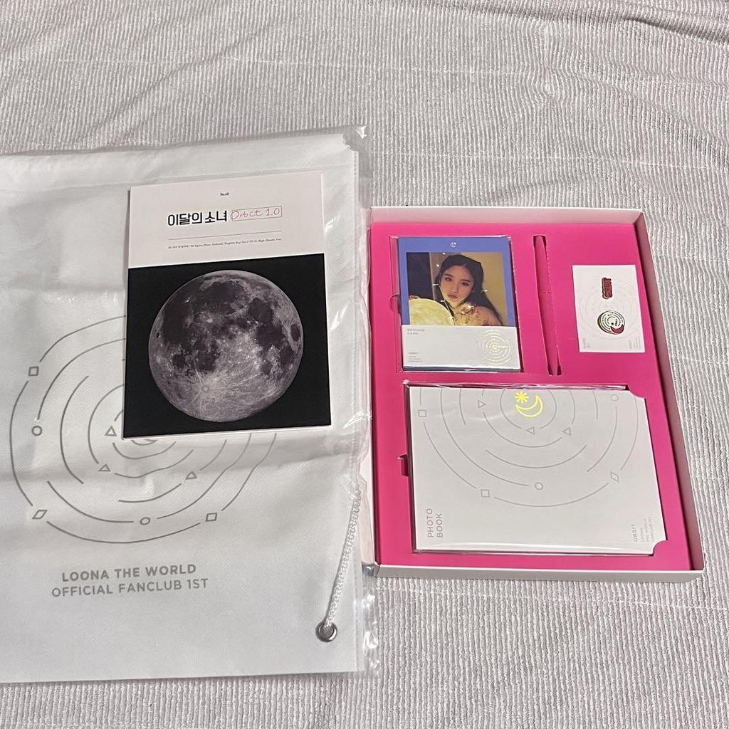 [USED] LOONA Orbit1.0 Official Korean Fan Club Kit