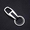 New Genuine Leather Men's Car Keyring Pendant: Stylish, Simple Waist Hanging Fashion Accessory