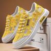 Summer Men Casual Sports Shoes Canvas Retro Breathable Comfortable Anti Slip Thick Platform Outdoor Running Shoes 2026