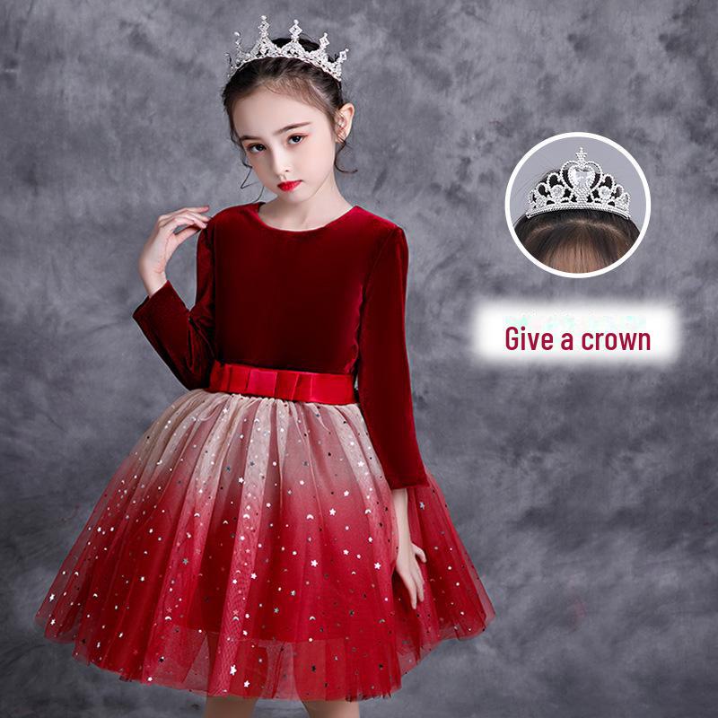 Children's Choir and Stage Performance Costumes - Primary & Secondary School Recital Outfits, Host Attire, Princess Skirts.