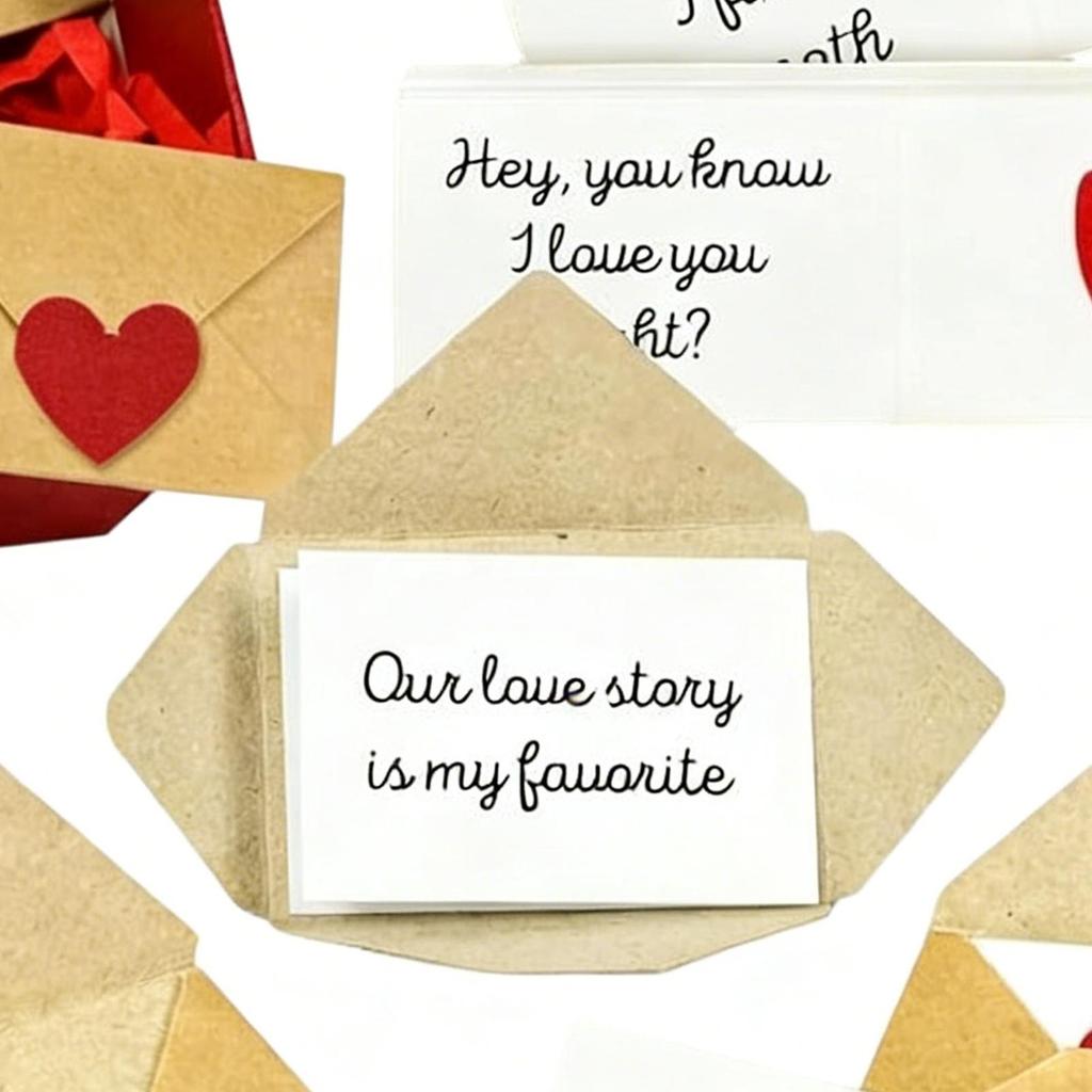 60pcs Mini Envelopes with Heart Stickers Love Notes Cards for Weddings Valentine's Day Romantic Gifts for Boyfriend Girlfriend