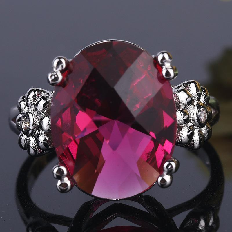 Hand Jewelry Honggang Jade Handmade Inlaid Ring Women, Popular Trinkets