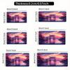 Sakura Mountain Landscape Mouse Pad Large Rubber Antislip PC Desk Accessories Mousepad for Offices and Gamer Keyboard Decor Mat