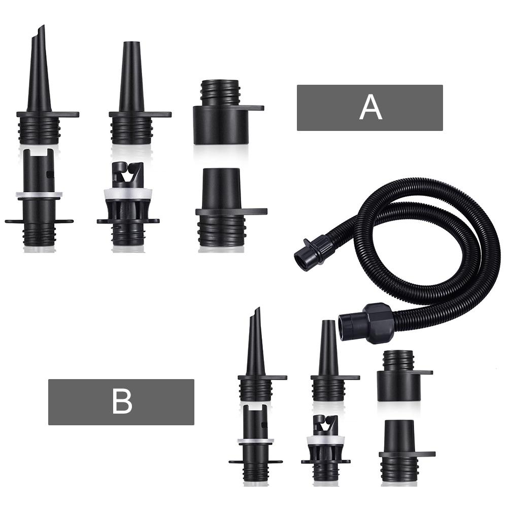 6Pcs Inflatable Air Pumps Hose Nozzle Kit Kayak Air Pump Tube Adaptor Air-Pump Hose Connector Inflatable Boat SUP Accessories