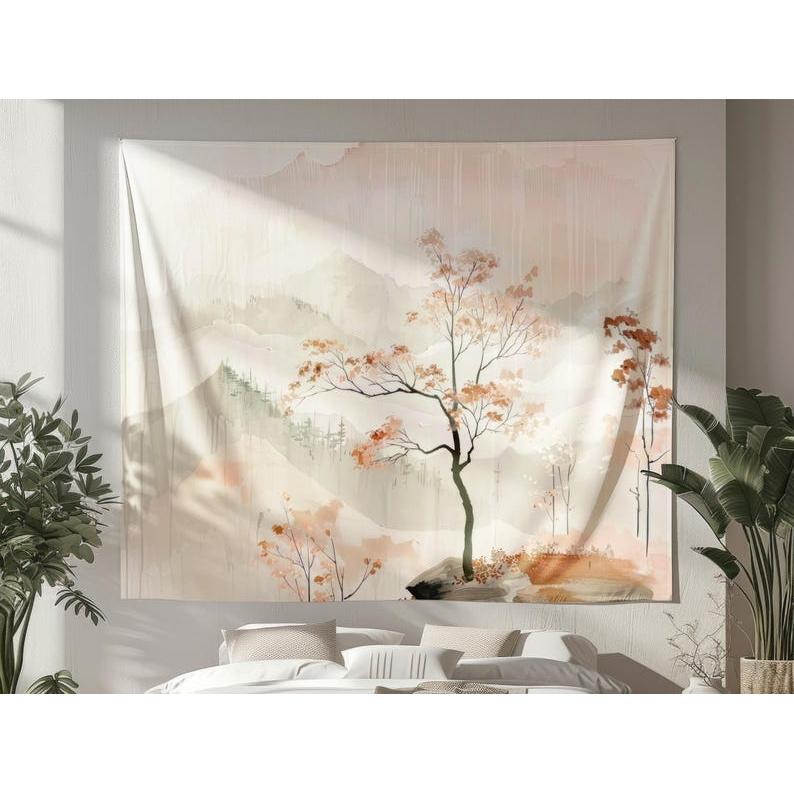 Japandi tapestry 75x100