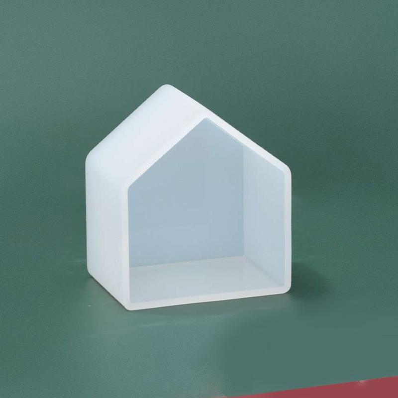 Epoxy Resin Molds House Shaped Silicone Mold for Insect Plant Specimen DIY Tools Specimen Making Tool Supplies