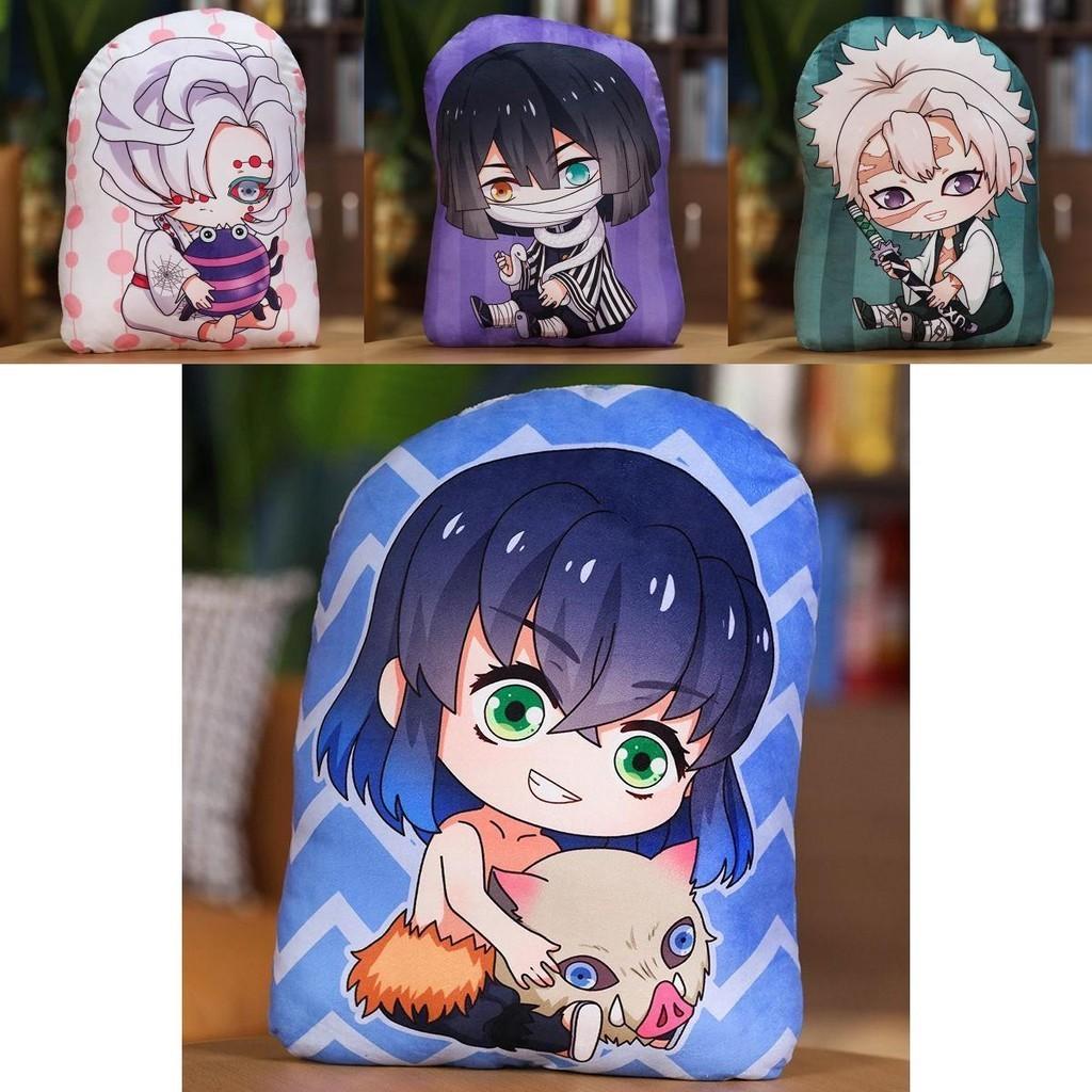 Anime Demon Slayer Kimetsu No Yaiba Plüschkissen Anhänger Stofftier Perfekt für Sammlung und Dekoration