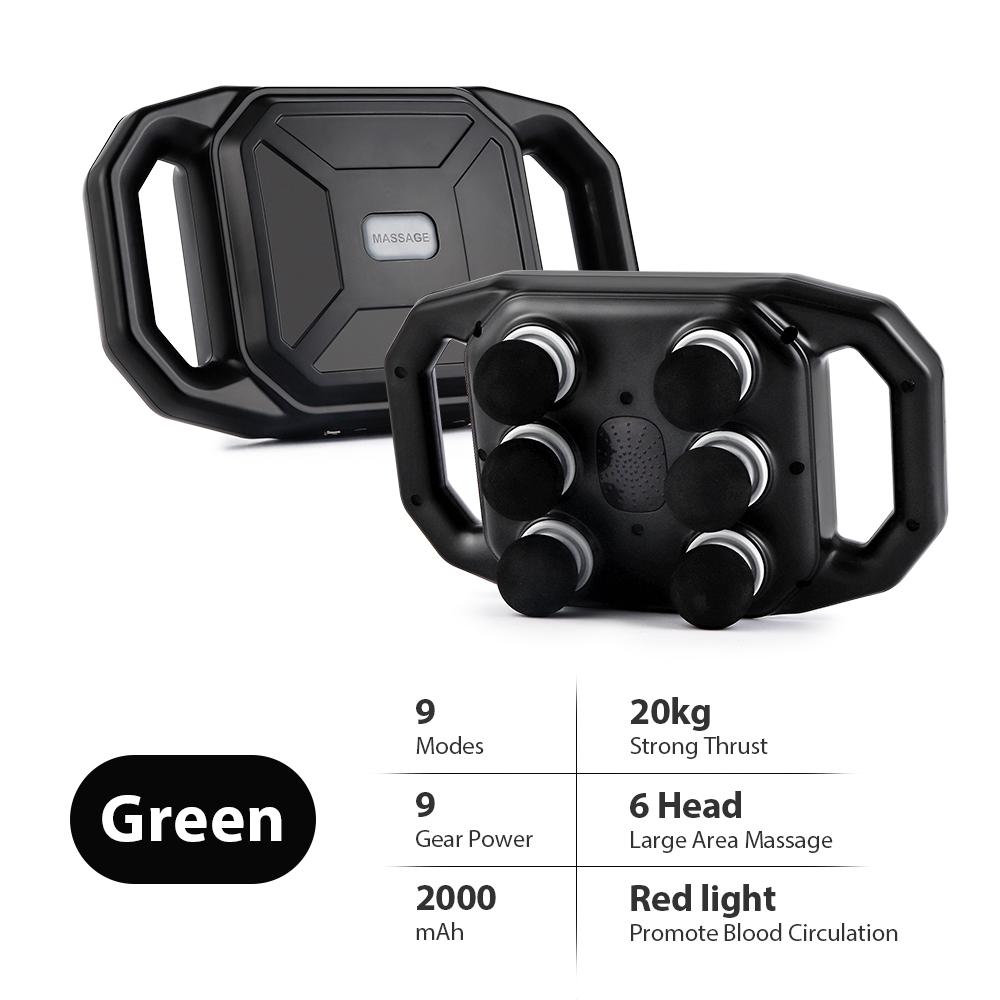 66-head Fascia Gun High Frequency Vibration Body Massage Gun Back Massager Waist Massager Neck Shoulder Thigh Fascia masajeador