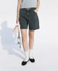 Kueoumeon Damaged Washed Denim Shorts (Gray)