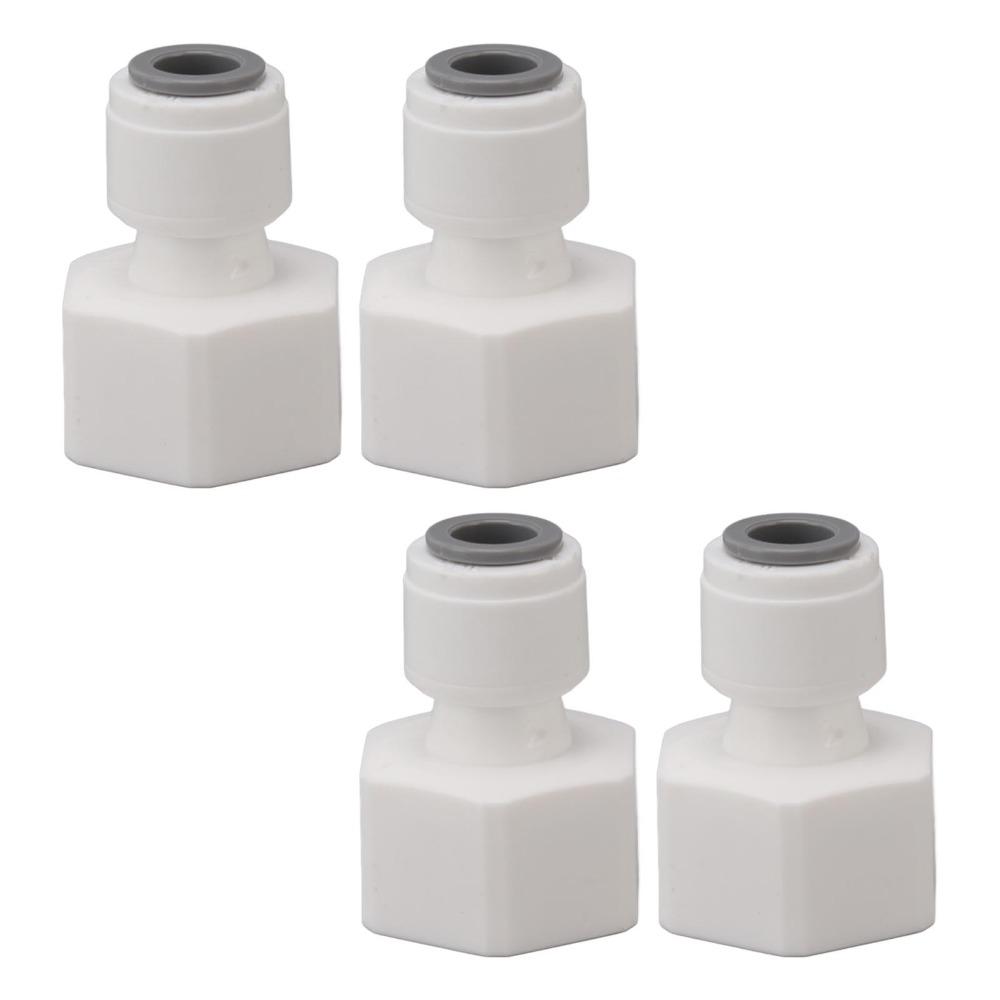4 Stück Kunststoff-Bierfass-Adapter Schnellkupplung Schnellkupplung Schlauchfittings Bierausgabe