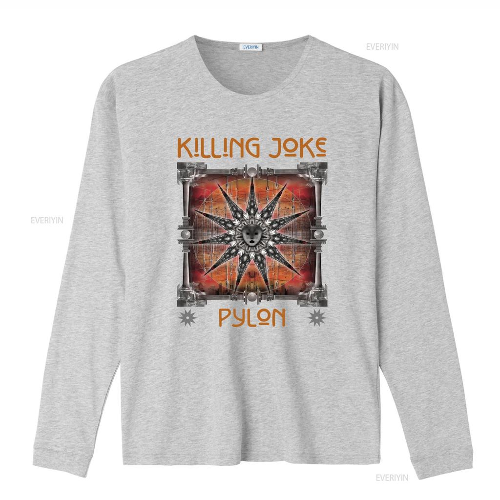 Killing Joke Pylon Rockový Koncert Vintage Design Tričko Unikátní Merch Kapely pro Hudební Fanoušky vintage Vyprané Univerzální