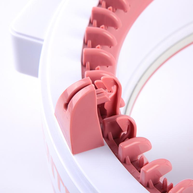 Dětská DIY ruční pletací hračka Vlněný stroj 48 jehel Kulatý válec Řemeslná sada Pro děti Pletací zábava a kreativita Skvělý dárek pro začátečníky