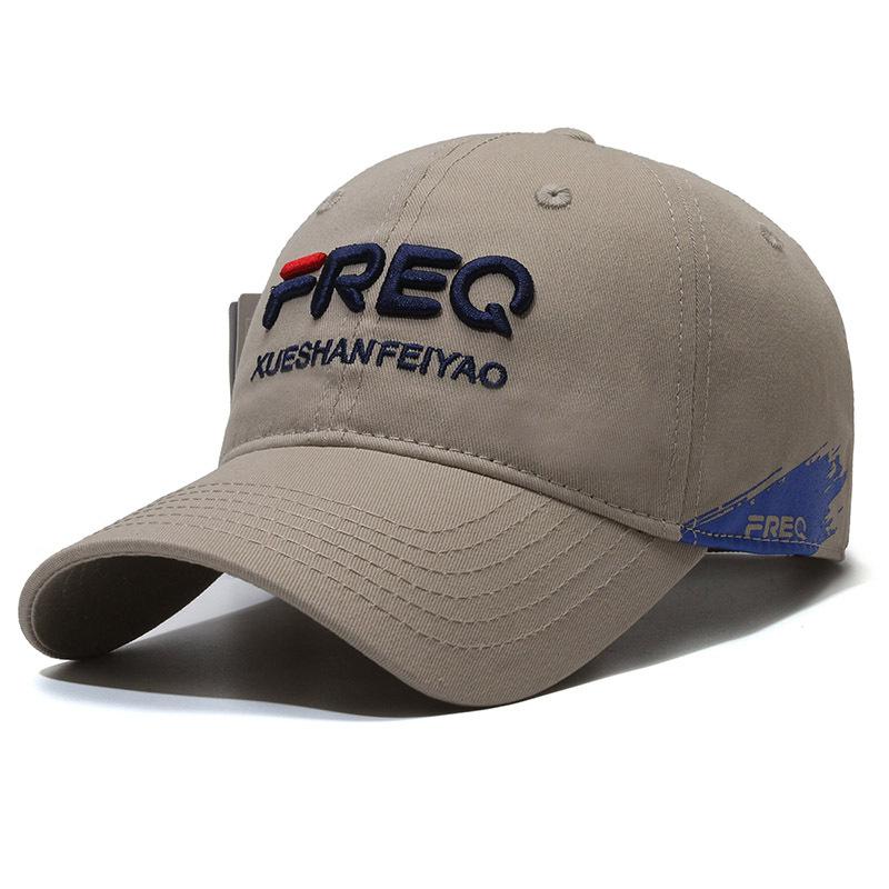 New fashionable versatile men's and women's caps, personalized soft-top baseball caps, sunshade sunscreen caps