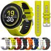22mm Two-Tone Silicone Watch Band For Suunto Run/RACE S/Ocean/Vertical Sport Strap Bracelet For Suunto 5 9 Peak Pro Wristband
