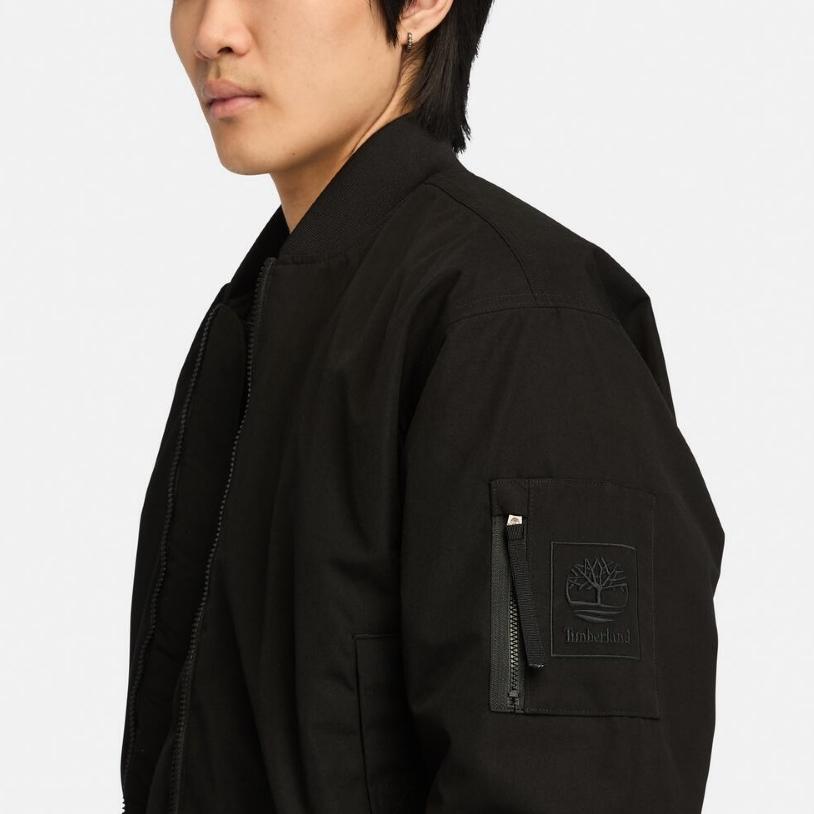 Timberland AF Water Resistant 3 In 1 Bomber Jacket Men Jackets Black A6927-001