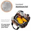 Cat Sleeps On A Tree Branch Insulated Lunch Bag for Women Office Cooler Thermal Food Box Tote Portable Lunch Boxes Container