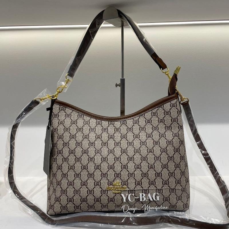 Retro Printed Women's Tote Bag New Shoulder Underarm Crossbody High-end Handbag Bag Versatile