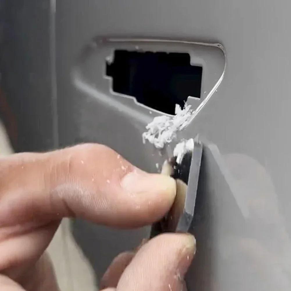 Auto Polierpunkt Reparatur Schaber Läuferlack Lackentfernung Folienreinigung Harte Oberflächenflecken Staubbehandlung Schaberwerkzeug