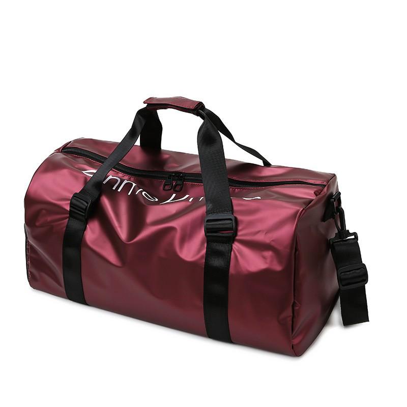 Large Capacity Gym Bag With Wet/Dry Compartment Shoe Pocket Travel Backpack Men Women